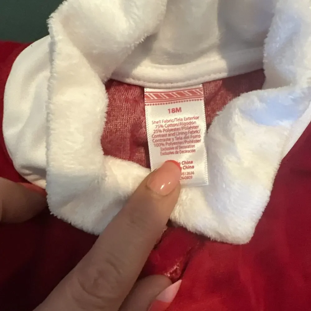 Boys Santa Suit Size 18 Mths